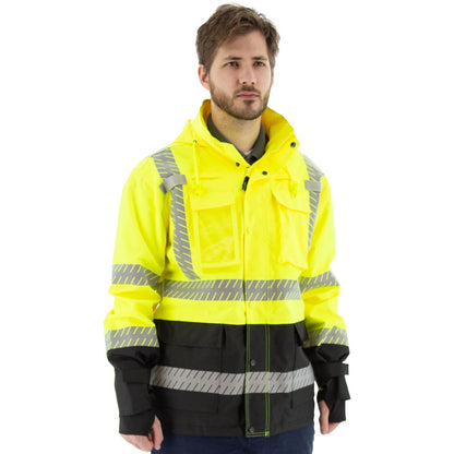 75-1309 Majestic High Visibility Waterproof Parka with Liner Options, ANSI 3, R — 1 Each or 10 Each — FREE SHIPPING*