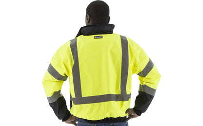 75-1311 Majestic Hi-Viz Waterproof Jacket w Removable Liner, ANSI 3 — 1 Each or 10 Each — FREE SHIPPING*