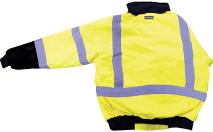 75-1313 Majestic Hi-Viz Waterproof Jacket with Quilted Liner, ANSI 3 — 1 Each or 10 Each — FREE SHIPPING*