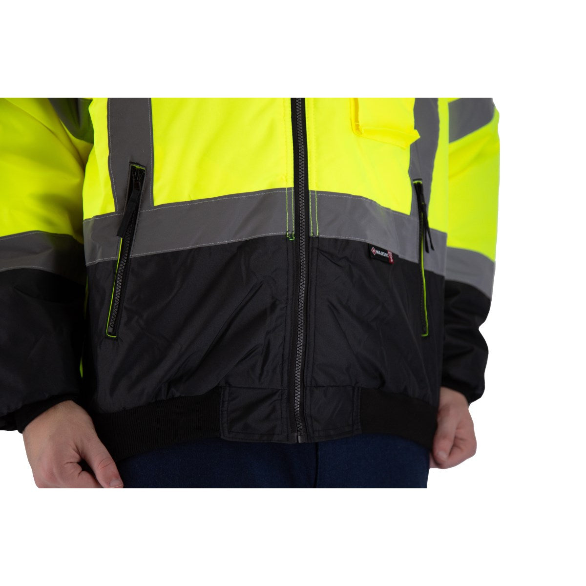 75-1313 Majestic Hi-Viz Waterproof Jacket with Quilted Liner, ANSI 3 — 1 Each or 10 Each — FREE SHIPPING*