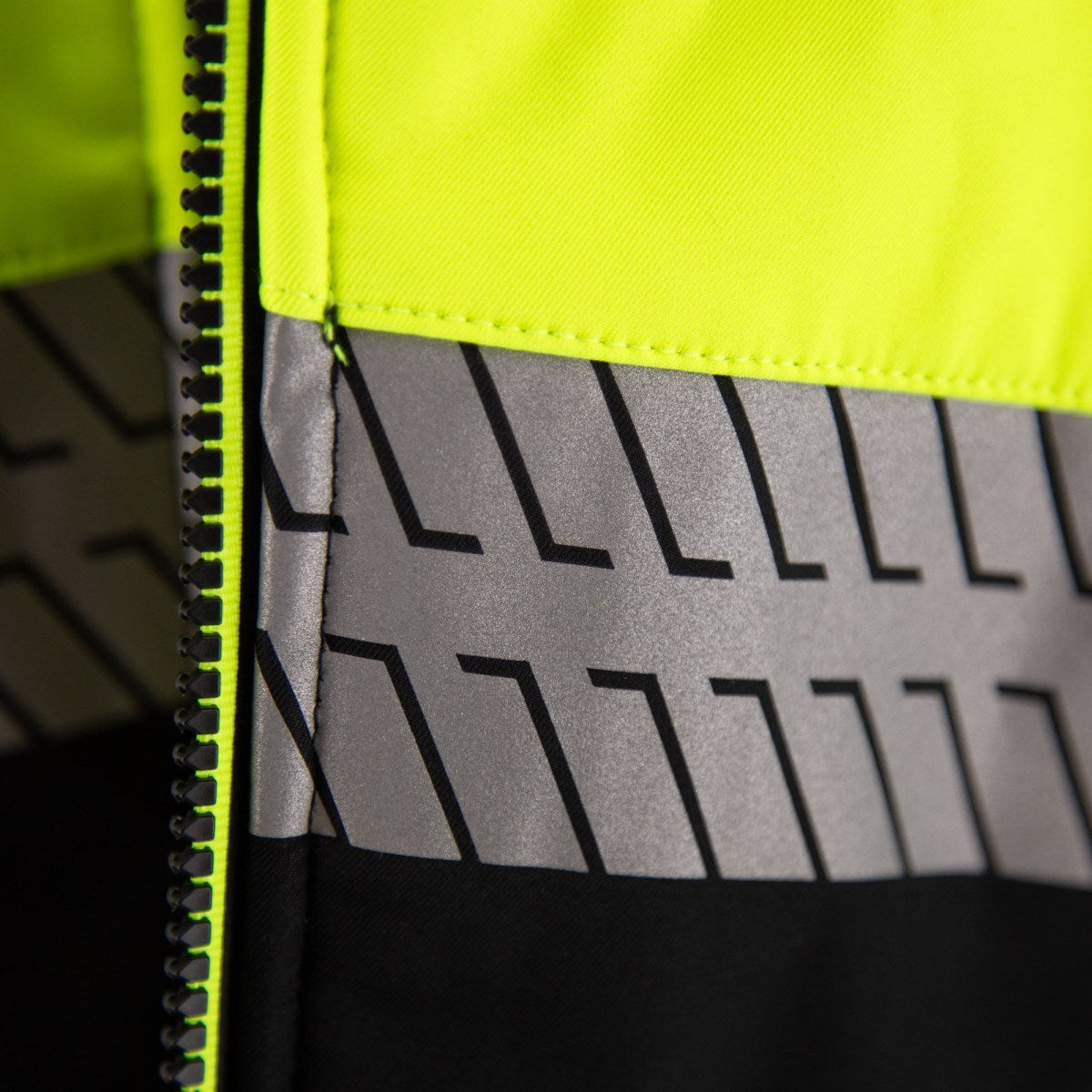 75-1373 Majestic High Visibility Water Resistant Softshell Jacket and Liner, Yellow w/Black Bottom ANSI 3, R — 1 Each or 10 Each — FREE SHIPPING*