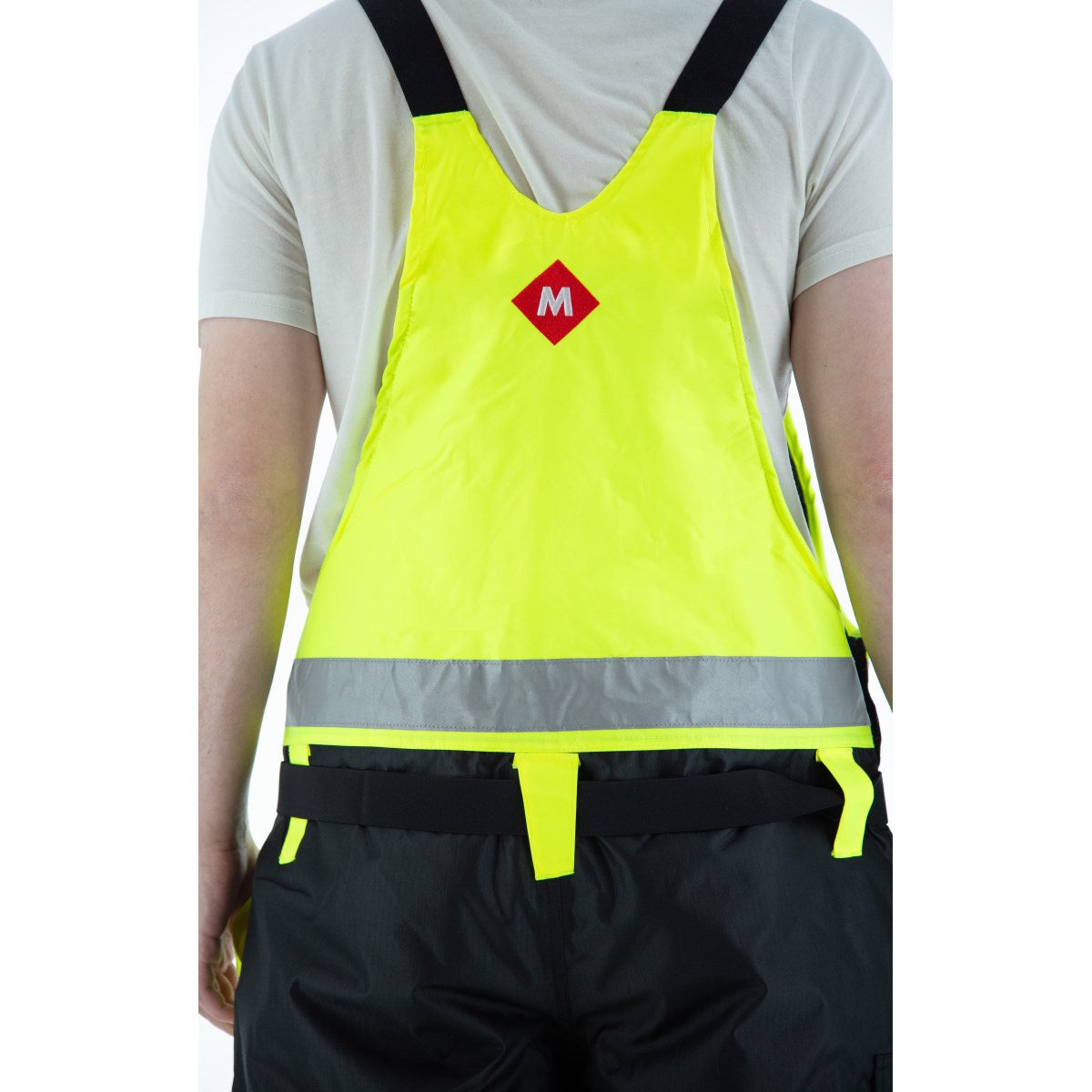 75-2357 Majestic Hi-Viz Waterproof Bib Overall w Insulation, ANSI E — 1 Each or 5 Each — FREE SHIPPING*