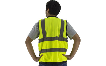 75-3208 Majestic Hi-Viz Heavy Duty Mesh Vest, ANSI 2 — 1 Each or 50 Each — FREE SHIPPING*