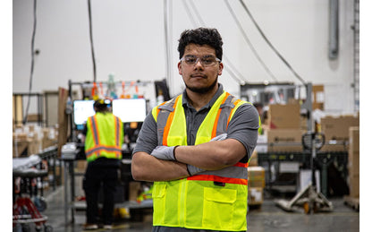 75-3210 Majestic Hi-Viz Mesh Vest with DOT Striping, ANSI 2 — 1 Each or 50 Each — FREE SHIPPING*