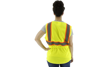 75-3209W Majestic Hi-Viz Mesh Women's Vest with DOT Striping, ANSI 2 — 1 Each or 50 Each — FREE SHIPPING*