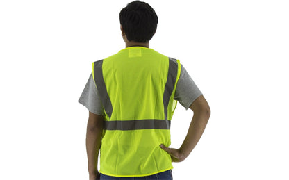 75-3231 Majestic Hi-Viz Mesh Vest, ANSI 2 — 1 Each or 50 Each — FREE SHIPPING*