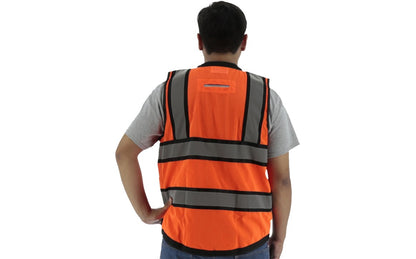 75-3238 Majestic Hi-Viz Heavy Duty Mesh Vest, ANSI 2 — 1 Each or 50 Each — FREE SHIPPING*