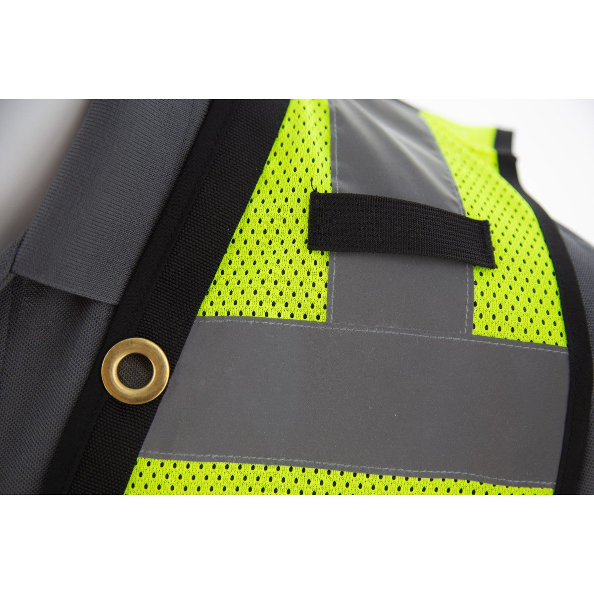 75-3245 Majestic Zipper Front High Vis Heavy Duty Mesh Vest, ANSI 2, L — 1 Each or 50 Each — FREE SHIPPING*