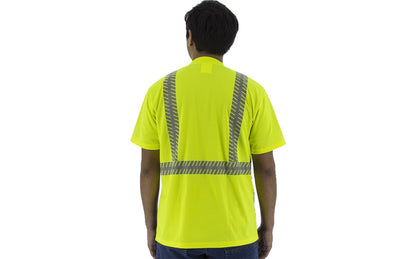 75-5216 Majestic Hi-Viz Shirt with Reflective Chainsaw Striping, ANSI 2 — 1 Each or 25 Each — FREE SHIPPING*
