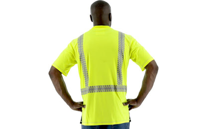 75-5218 Majestic Hi-Viz snag resistant T-Shirt, ANSI 2 — 1 Each or 25 Each — FREE SHIPPING*