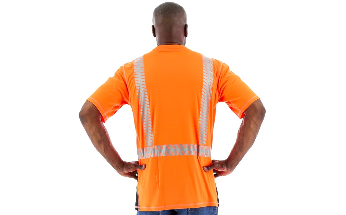 75-5218 Majestic Hi-Viz snag resistant T-Shirt, ANSI 2 — 1 Each or 25 Each — FREE SHIPPING*