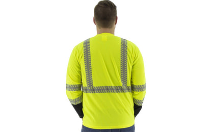 75-5257 Majestic Hi-Viz shirt with reflective Chainsaw Striping, ANSI 2 — 1 Each or 25 Each — FREE SHIPPING*