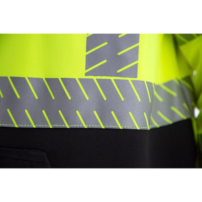 75-5337 Majestic Hi-Viz Yellow, High Pile Fleece Jacket, ANSI 3, R — 1 Each or 10 Each — FREE SHIPPING*
