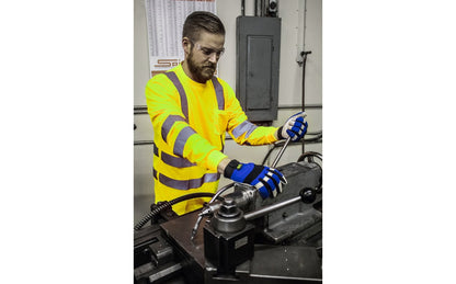 75-5355 Majestic Hi-Viz Long Sleeve Shirt, ANSI 3 — 1 Each or 25 Each — FREE SHIPPING*