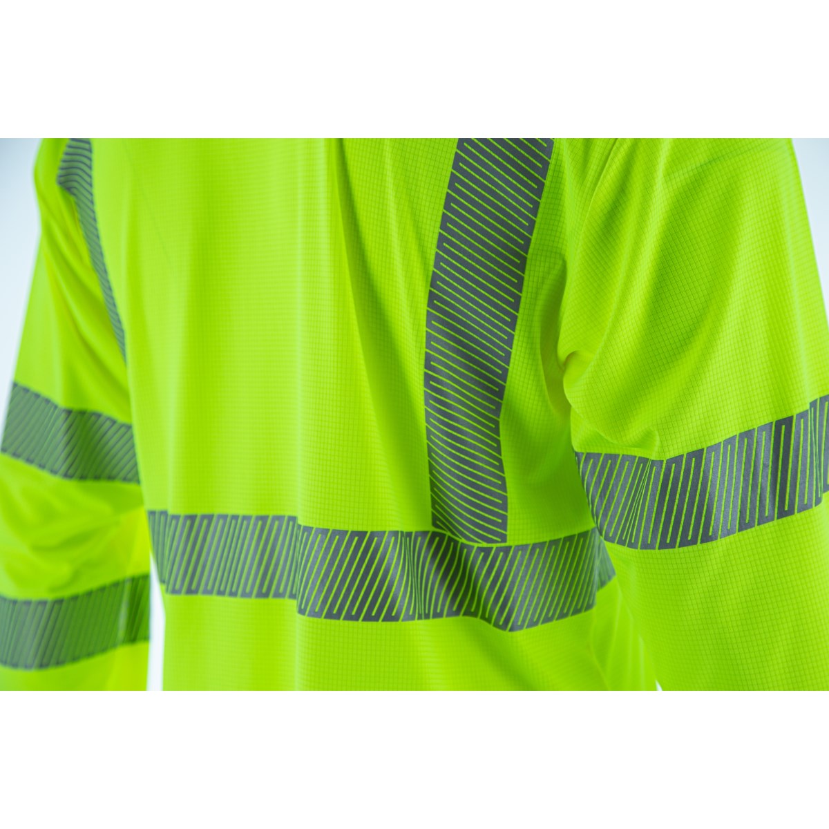 75-5359 Majestic Hi-Viz Yellow Hooded Long Sleeve Shirt, ANSI 3, R — 1 Each or 25 Each — FREE SHIPPING*