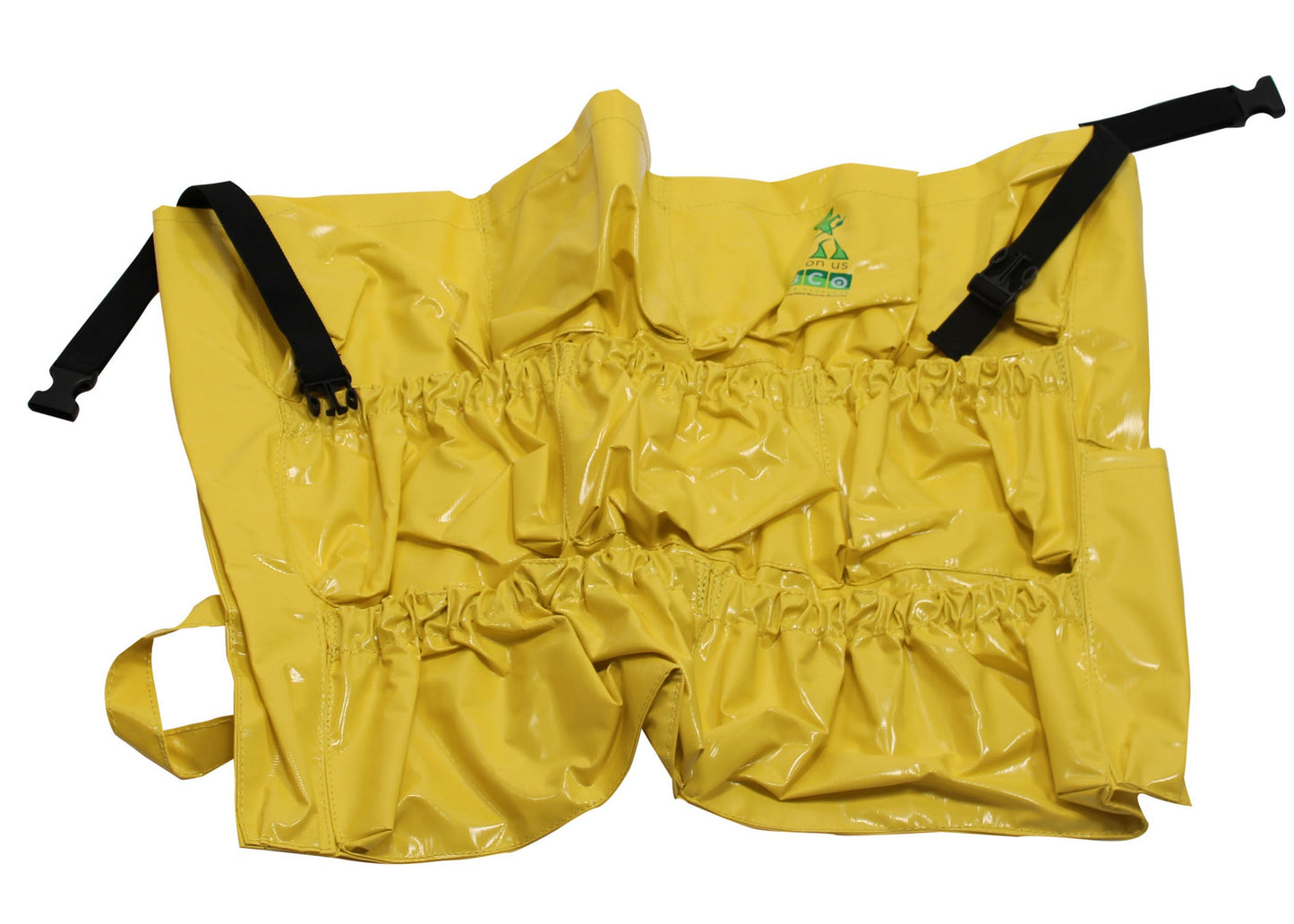 Performance Plus™ CADDY BAG for 32 gal & 44 gal Round Waste Receptacle, Yellow - 1/ea