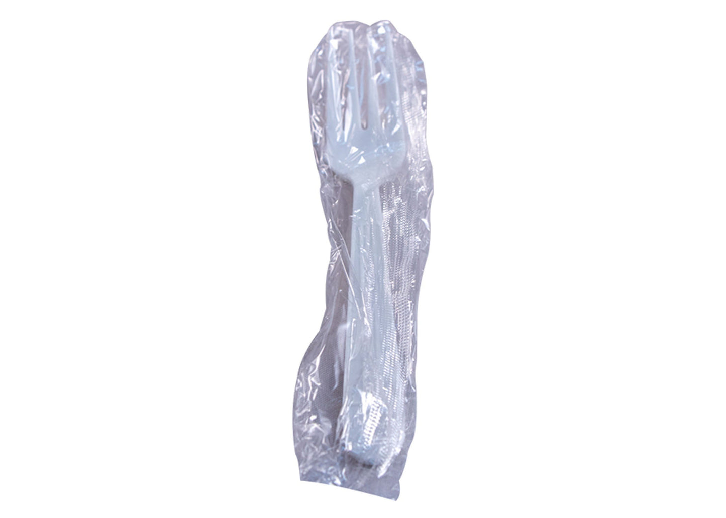 Heavy Weight Fork, Plastic, White, Individually Wrapped - 1000/cs