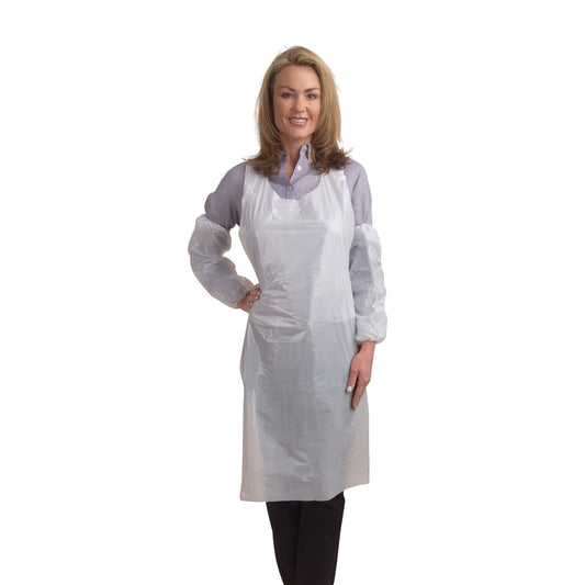 Cordova 2 Mil White Polyethylene Apron