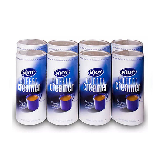 N'Joy Powdered Coffee Creamer, 16 oz. Canister - 8/cs