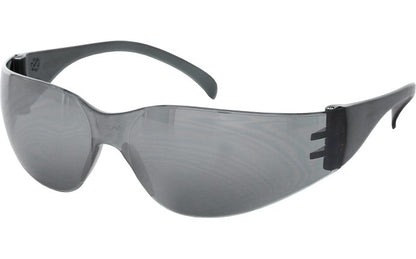 Safety Glasses, Single Wrap-Around Scratch-Resistant Polycarbonate Lens — CHOOSE Clear, Smoke, Indoor/Outdoor, or Amber Lens — FREE SHIPPING*