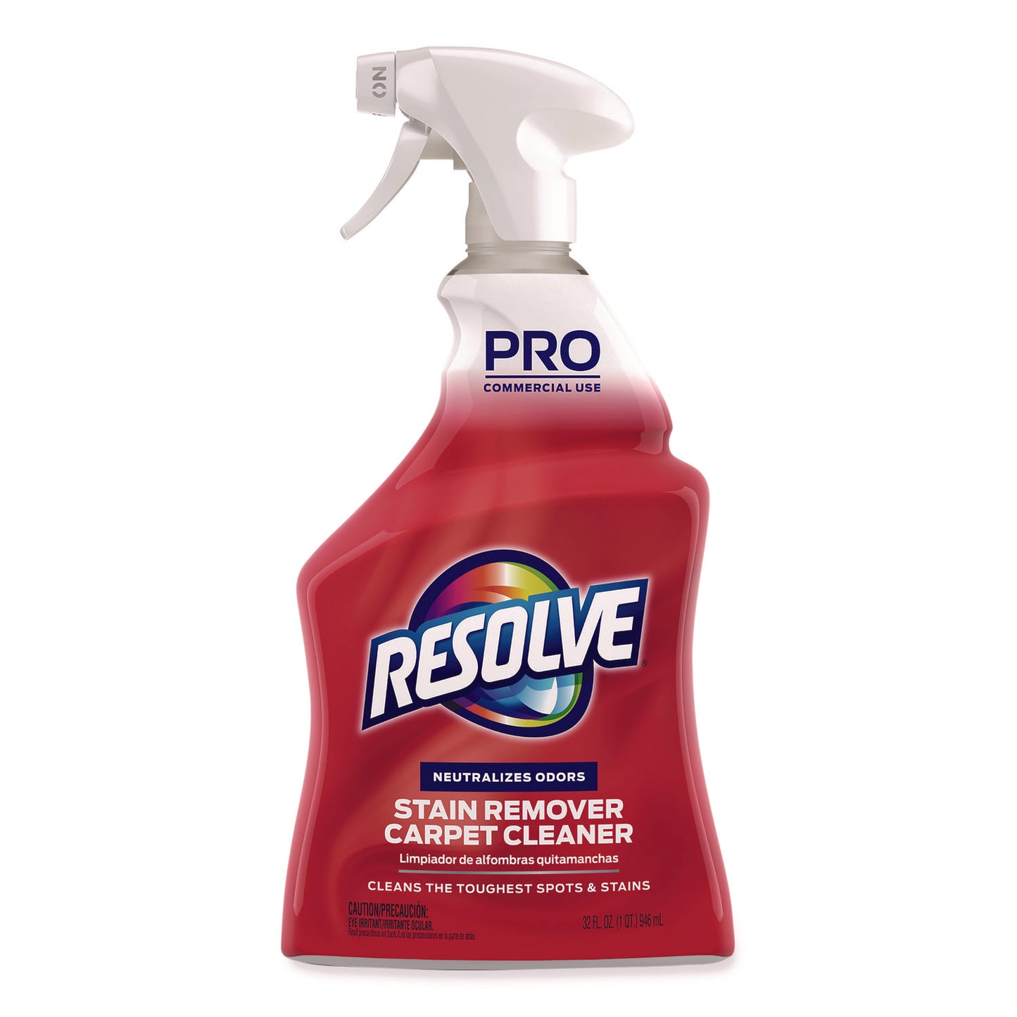 Professional Resolve® Spot & Stain Carpet Cleaner, 32 oz. Trigger Spray Bottle - 12/cs