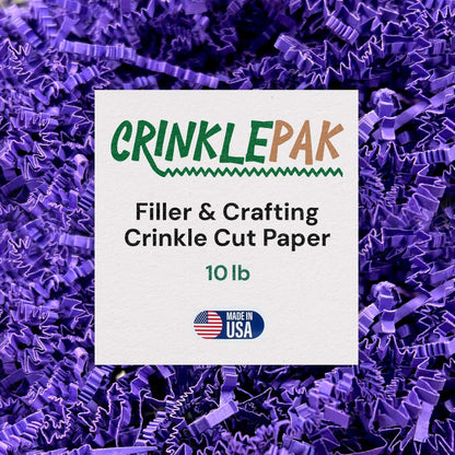 10lb Purple Crinkle Paper Shredded paper