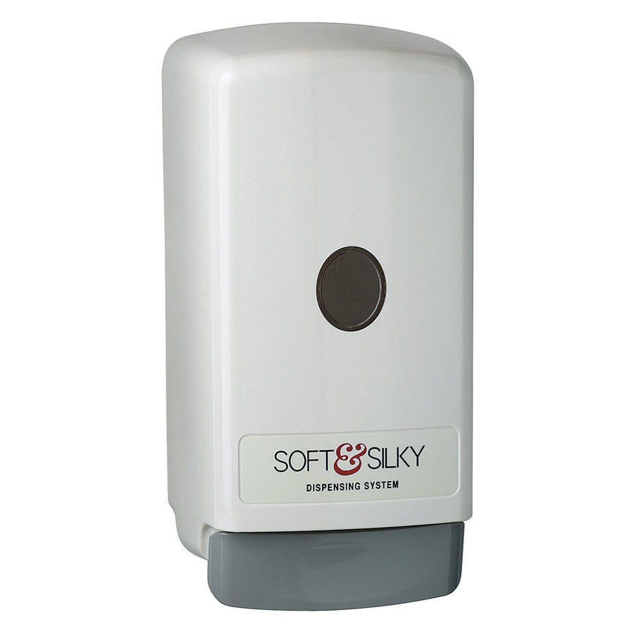 Soft & Silky Push Style Soap & Hand Sanitizer Dispenser, For Use With Universal Bag-in-Box BIB & Health Guard® "Boxless" Refills