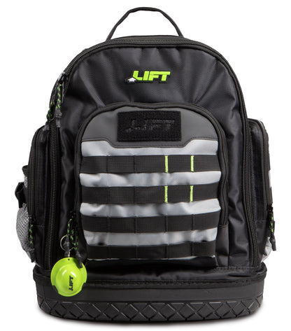 LIFT Safety LIFT HAULER PRO-SERIES Backpack (waterproof base, ballistic shell, glove-friendly zippers)