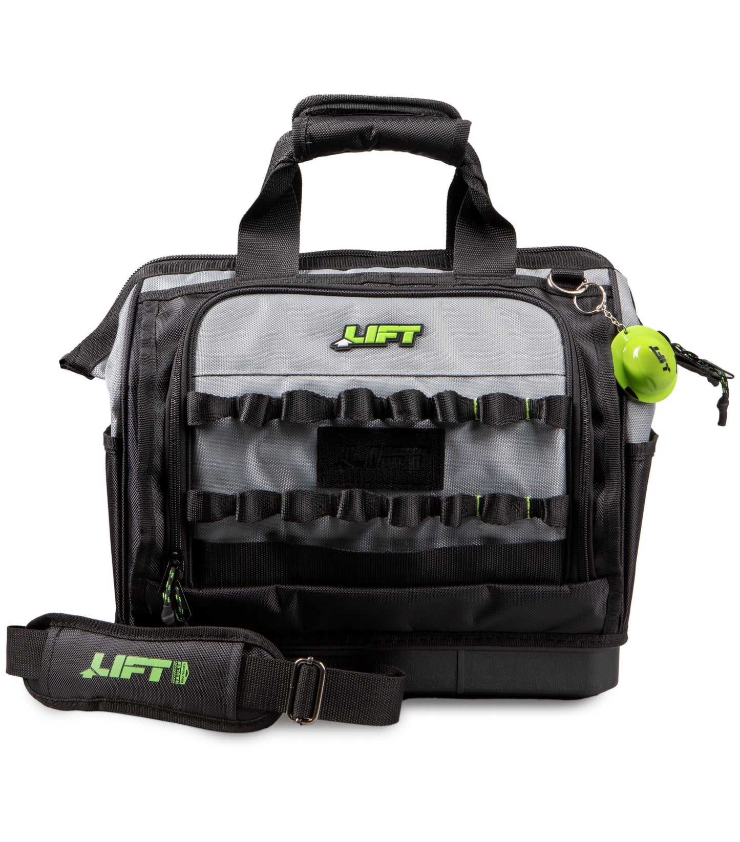 LIFT Safety LIFT HAULER PRO-SERIES Technician Tool Bag (waterproof base, ballistic shell, glove-friendly zippers)
