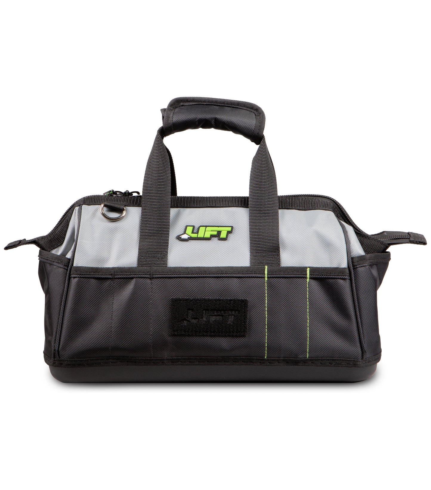 LIFT Safety LIFT HAULER PRO-SERIES Wide Open Tool Bag (waterproof base, ballistic shell, glove-friendly zippers)