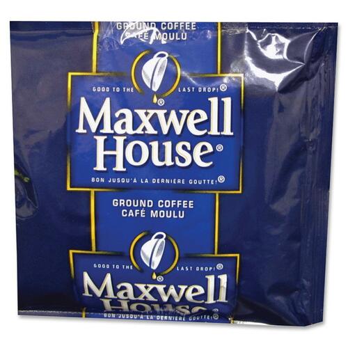 Maxwell House Original Roast Regular Ground Coffee, Medium Roast, 1.5 oz Portion Packs - 42/cs
