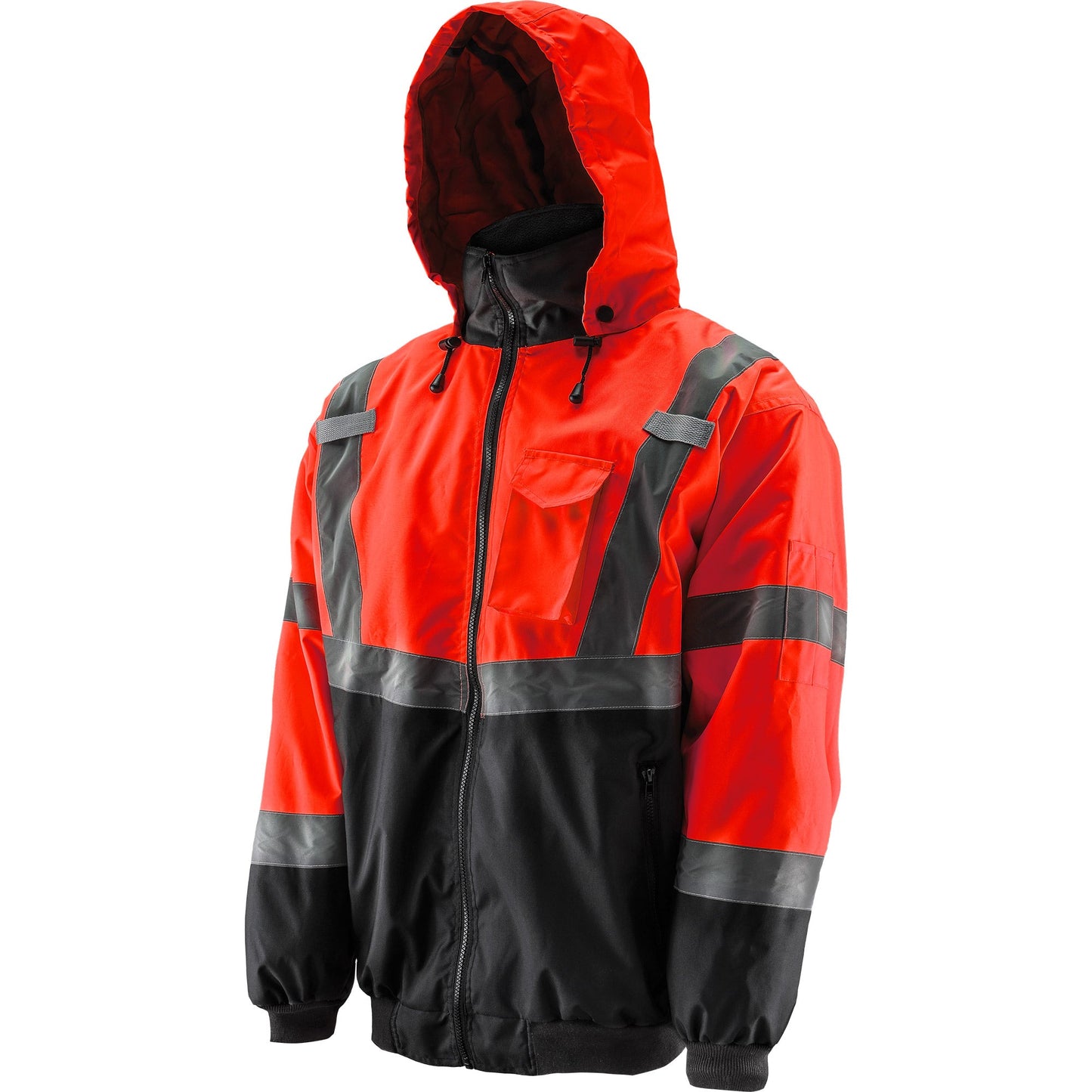 LIFT Safety Hi-Viz Orange Bomber Jacket