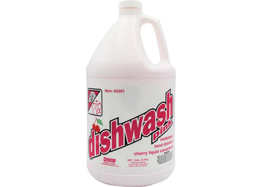 Chemcor Dishwash Pink Liquid Hand Dish Washing Detergent - Case or Pail