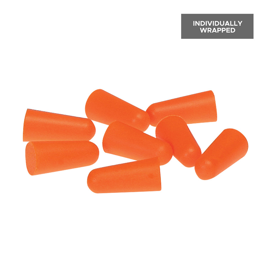 Orange Foam PU Ear Plugs NRR 32 dB - 200 pairs per box — FREE SHIPPING*