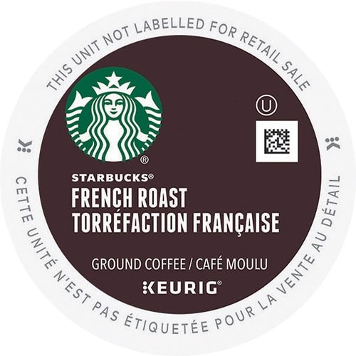 Starbucks® K-Cup French Roast Coffee, Dark Roast - 72/cs