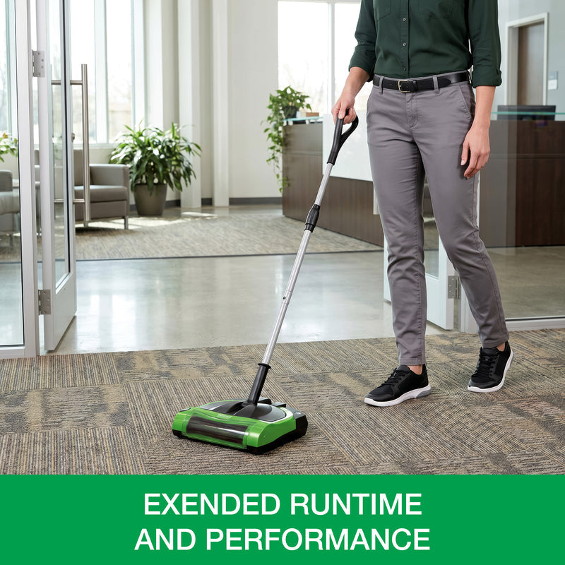 BG9100NM Bissell Commercial Cord-Free Electric Sweeper — FREE SHIPPING*