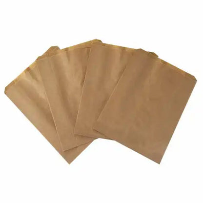 Health Gards® Menstrual Care Receptacle Liners, Wax-Coated, 7.5" x 10" x 3", Kraft - 500/cs