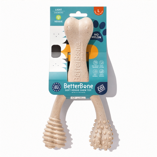 BetterBone HARD CHEW TOY: Natural Ingredients, eco-friendly, and ultra-durable chew for the toughest chewers!