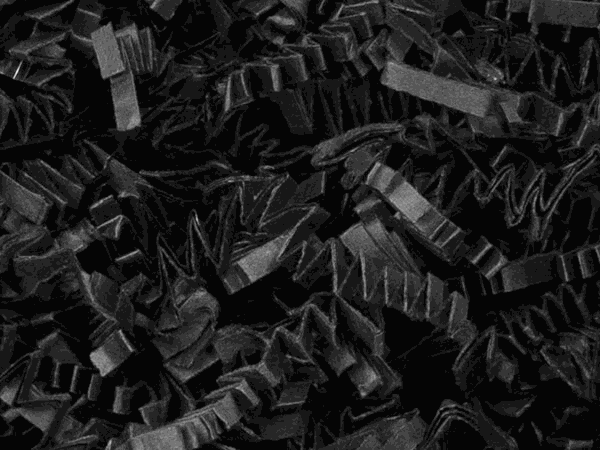 40 LB Black Crinkle Paper