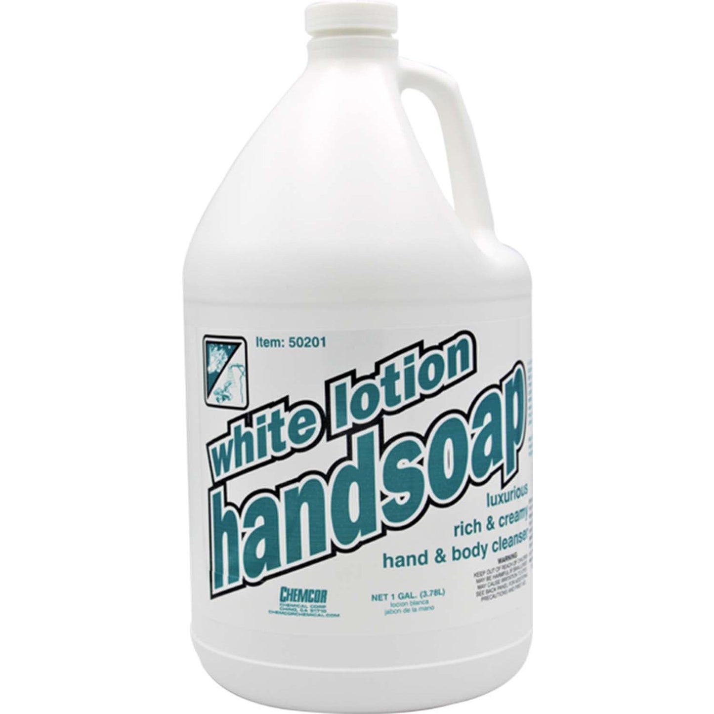Chemcor White LOTION Hand Soap, White Concentrate, Gallons - 4/cs
