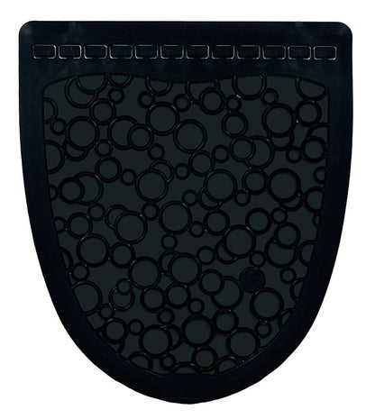 Fresh Products or Genuine Joe P-Shield URINAL FLOOR MAT, Absorbs & Neutralizes Urine, Black - 6/cs