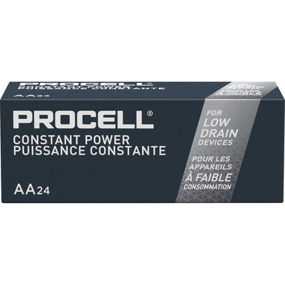 Procell AA Alkaline Batteries: 24/bx or 6 bx/cs