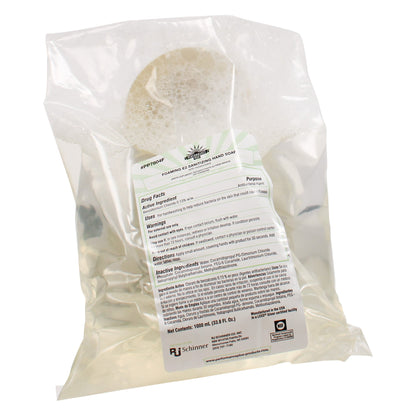 Performance Plus™ FOAMING E2 Sanitizing Hand Soap, Dye and Fragrance Free, 1000ml Refill - 6/cs