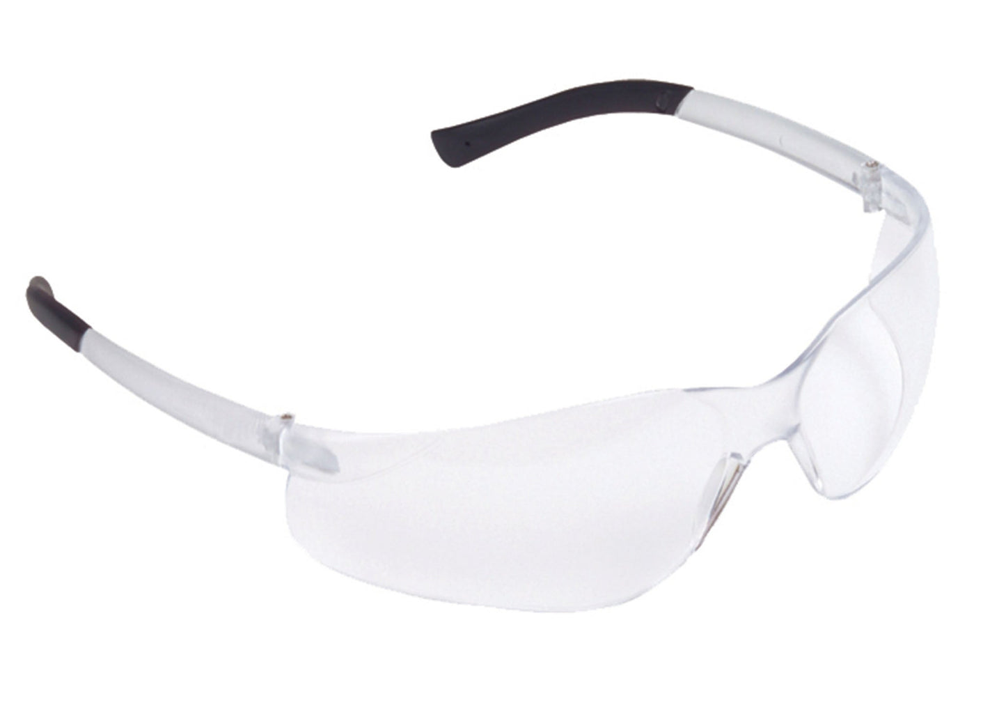 Cordova DANE™ Safety Glasses, Single Wrap-Around Scratch-Resistant Lens, Flexible Rubber Temples, Choose Clear or Gray or Indoor/Outdoor Lens