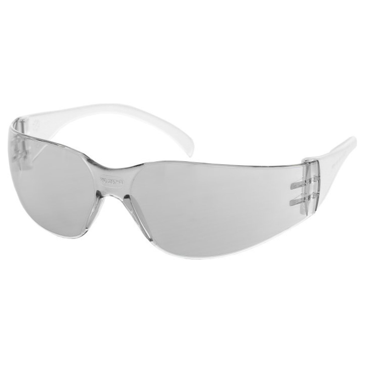 Safety Glasses, Single Wrap-Around Scratch-Resistant Polycarbonate Lens — CHOOSE Clear, Smoke, Indoor/Outdoor, or Amber Lens — FREE SHIPPING*