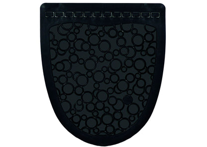 Fresh Products or Genuine Joe P-Shield URINAL FLOOR MAT, Absorbs & Neutralizes Urine, Black - 6/cs