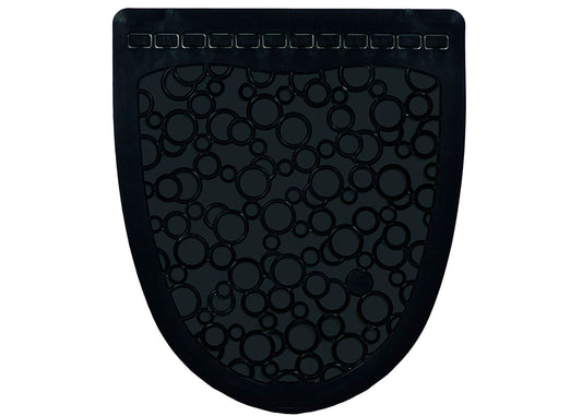 Fresh Products or Genuine Joe P-Shield URINAL FLOOR MAT, Absorbs & Neutralizes Urine, Black - 6/cs