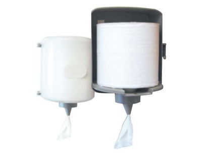 Lavender® Brand 1-PLY Centerpull Towel, 8.6" dia x 8" w, VIRGIN, White, 900 sht/rl - 6/cs