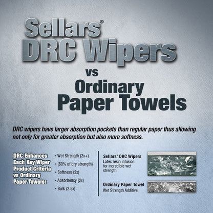 2020002 Sellars TOOLBOX® Z300 Interfold Towels, Compare to WYPALL* L30 wipers, DRC - 8 bx/cs (Shipping Included - Continental U.S.)