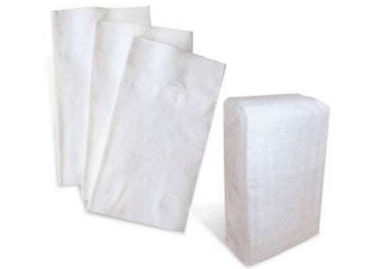 Lavender® Brand Dinner Napkins, 1/8 Fold, White - 3000/cs